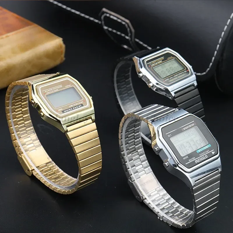 Casio Stainless Steel Ultra-Thin Watchband for Men - 18mm Metal Strap
