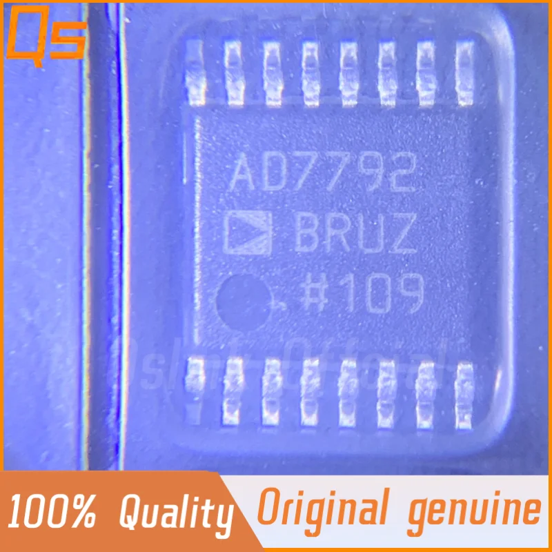 

New Original AD7792BRUZ AD7792BRUZ-REEL TSSOP-16 16-Bit Analog-To-Digital Converter Chip ADC