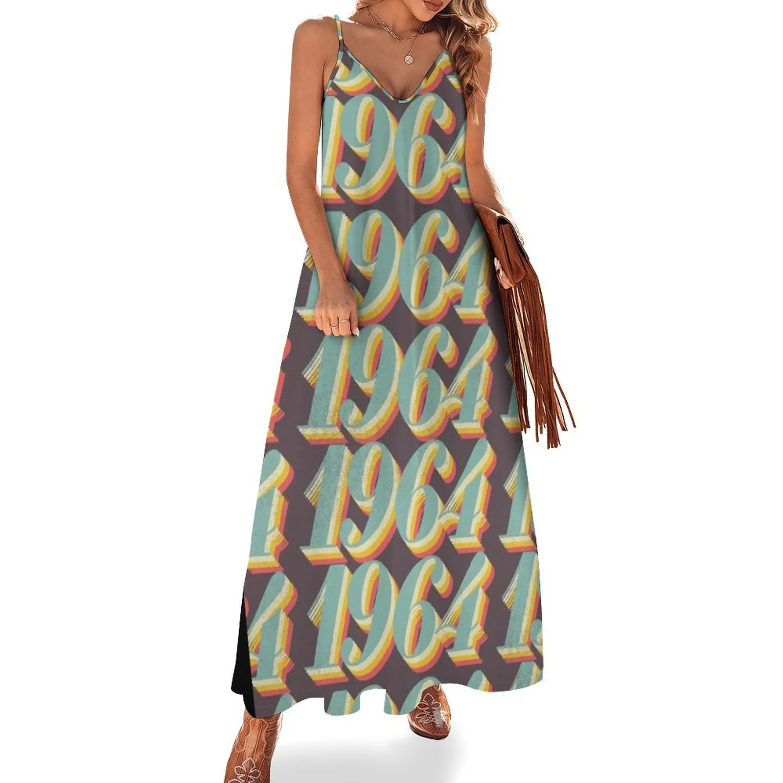 

born in 1964 Sleeveless Dress summer dress daily Bridesmaid dress woman party dresses woman dresses for woman