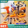 40/41stk Pretend Tools Kit Kids Play Repair Tool Set Simulation Plastic Construction Toys with Screwdrivers for Toddler Boy Girl 1