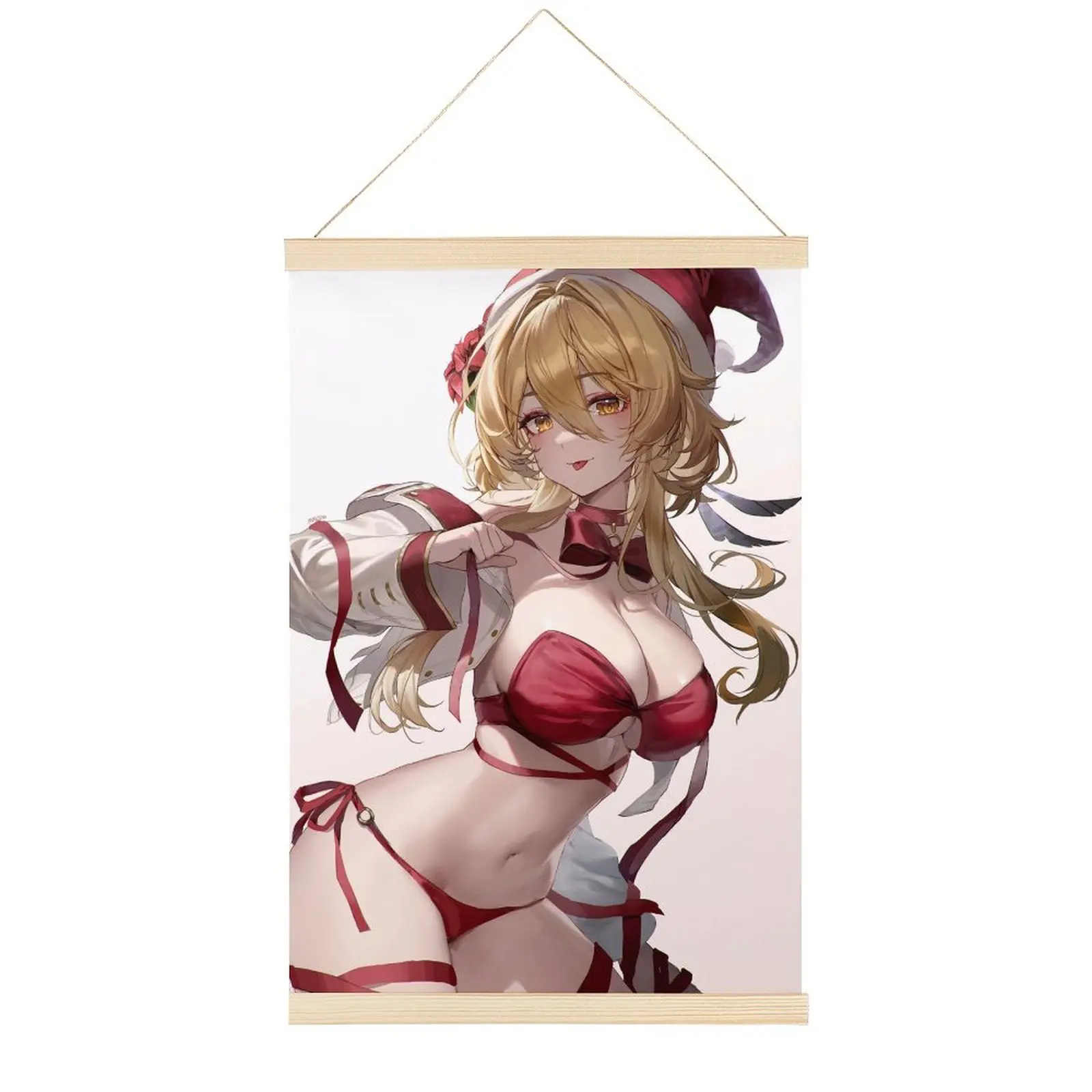 

Lumine97жок картина на стену аниме настенная прокрутка подвесная декорация холст подвесная картина