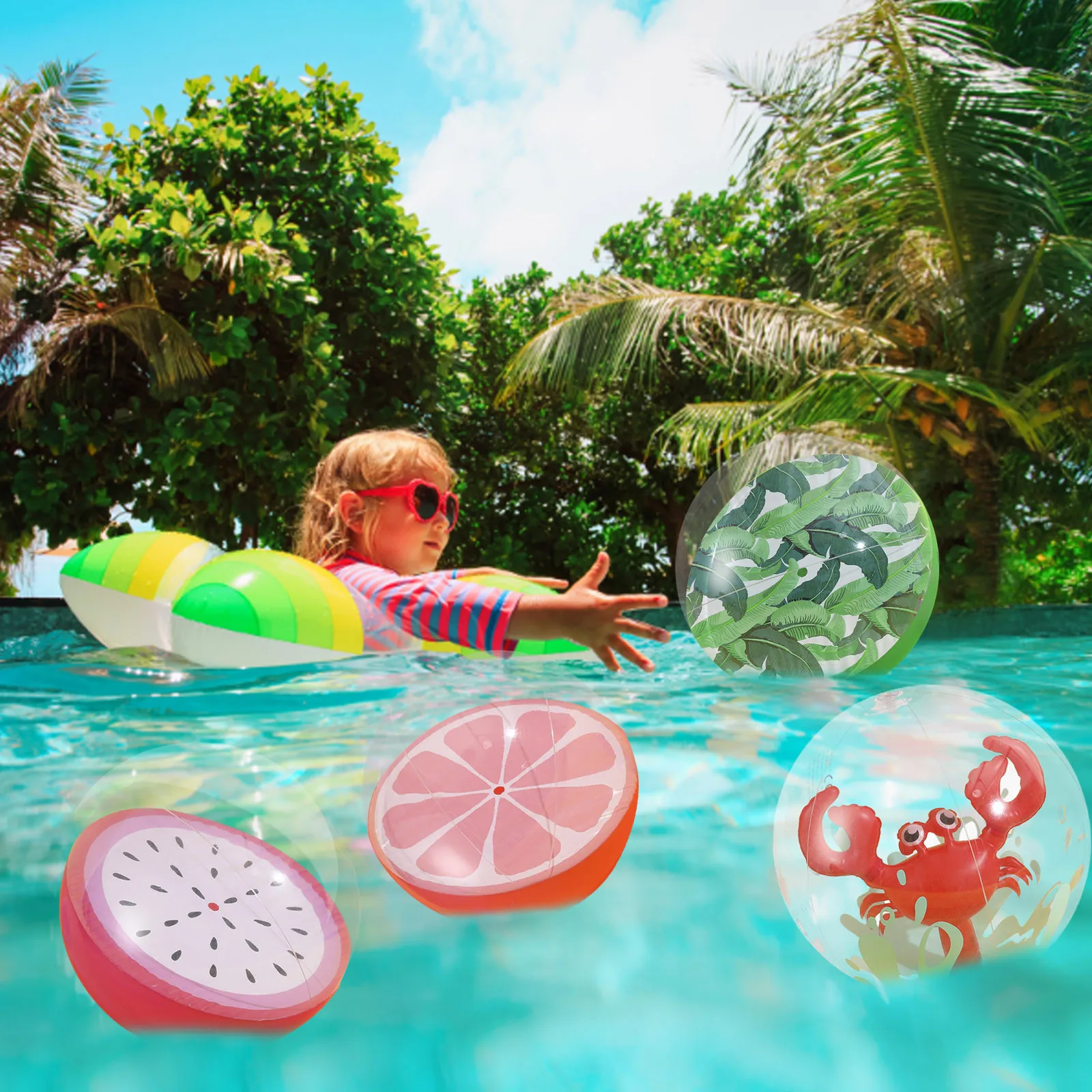 30cm Beach Toys Ball Inflatable Sport Swimming Pool Play Water Game Balloons Outdoor Sport Lawn Play Balloons Kids Boys Girls 2 30cm Beach Toys Ball Inflatable Sport Swimming Pool Play Water Game Balloons Outdoor Sport Lawn Play Balloons Kids Boys Girls 2