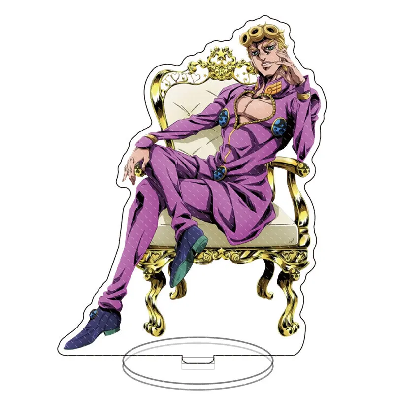 Hot Japan Anime Acrylic Stand Figure Cartoon Jojo's Bizarre Adventure  Golden Wind Cos Prop Home Decor New Year Gift For Friend - Costume Props -  AliExpress