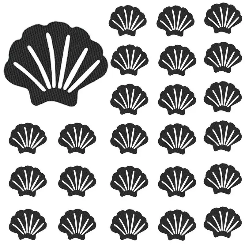 

Наклейки для ванны, Нескользящие наклейки для душа, клейкие наклейки, водонепроницаемые наклейки для ванной в форме ракушки для бассейна, лестницы, сауны