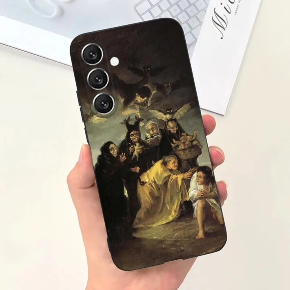 Spain Francisco Goya Art Black Phone Case