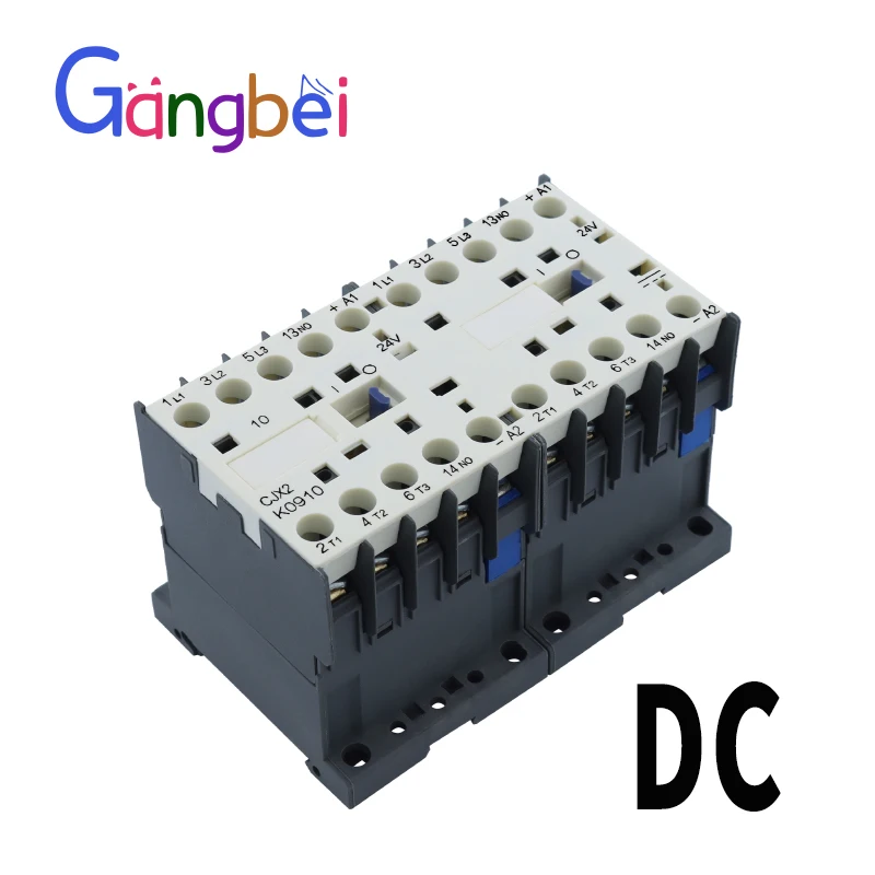 Invertendo o Contator Chain Mecânico Bloqueio Cjx2k Lp2k0910n 0901n Dc220v Dc110v Dc24v Dc12v