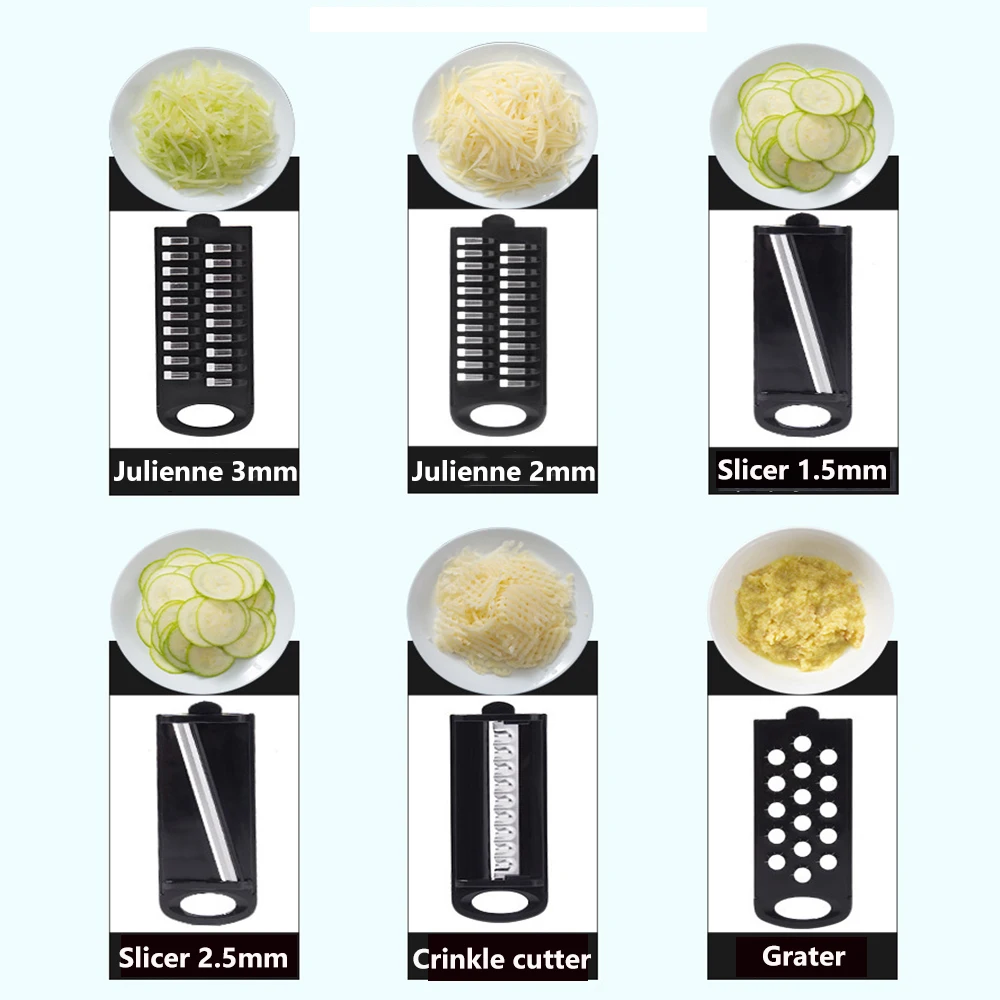 7IN1 Multifunctional Vegetable Cutter for garlic chopper