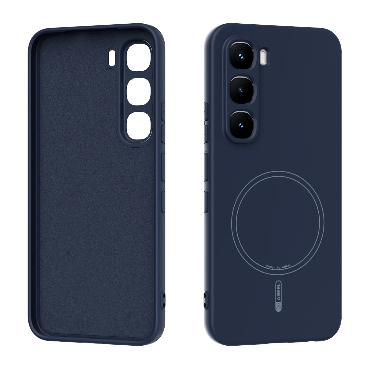 Premium Liquid Silicone Shockproof Protective Case - Soft, Skin-Friendly, Magnetic Design