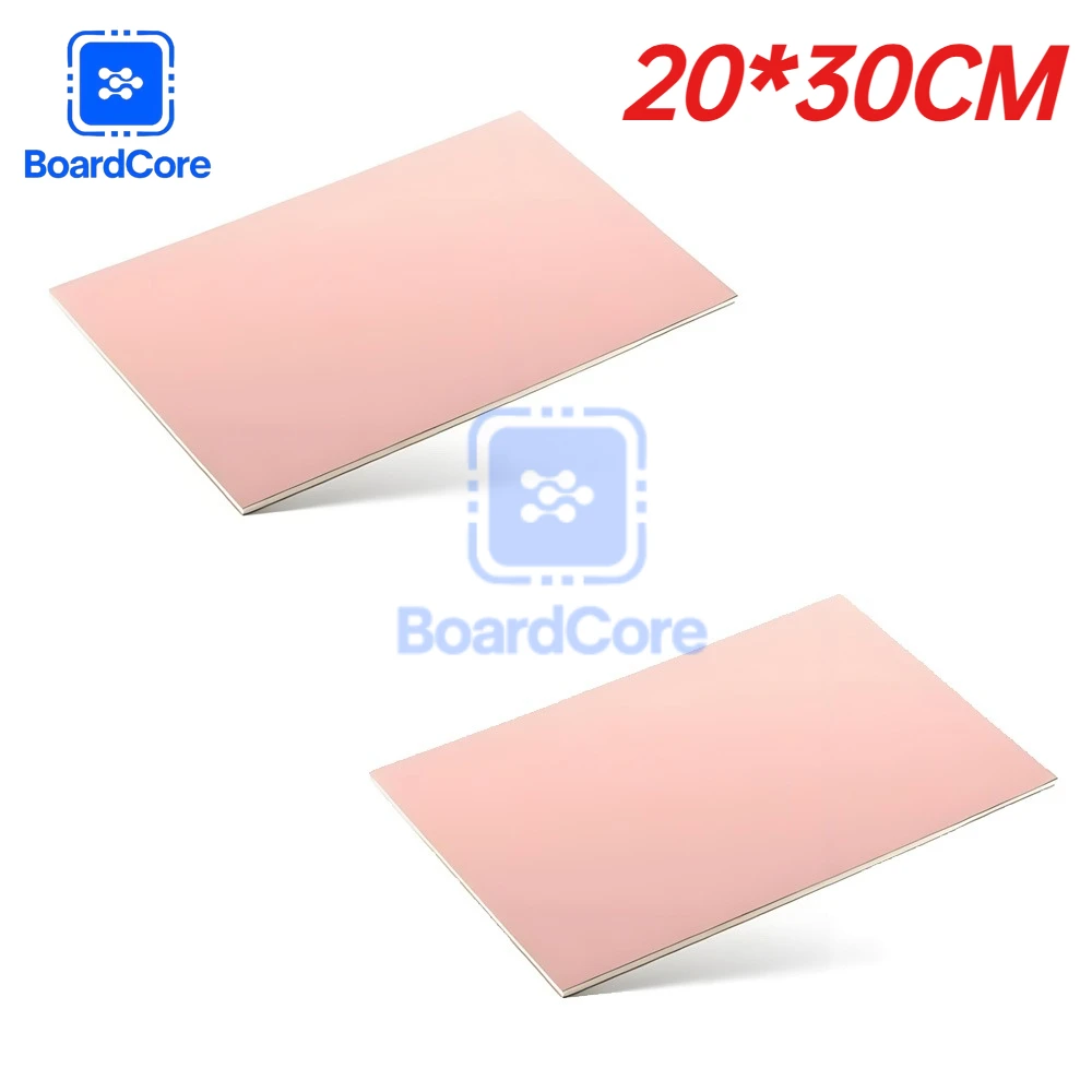 단면 PCB 20x30cm 구리 피복 플레이트 PCB 보드 라미네이트 회로 기판 DIY 범용 회로 기판 Diy 전자