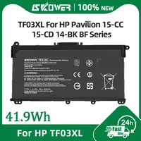 SKOWER TF03XL batterie d'ordinateur portable pour HP pavillon 14-BK 14-CE 15-CS 15-CC 15-CD 17-BY TPN-C136 TPN-I130 TPN-Q207 ajustement HT03XL 1