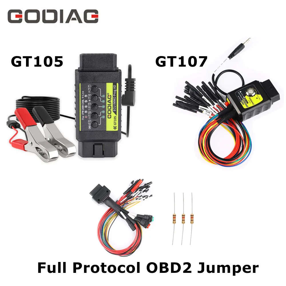 GODIAG GT105 플러스 GT107 DSG 기어박스 데이터 읽기/쓰기 어댑..