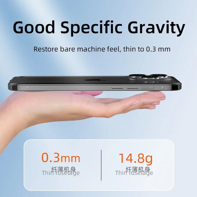 Sleek Aluminum Metal Bumper Case - Premium Phone Protection Accessory