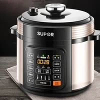 New 6L Large - capacity Intelligent Reservation Home Electric Pressure Cooker. 2