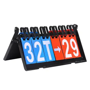 Image for Scorekeeper Portable Pingpong Table Top Scoreboard 