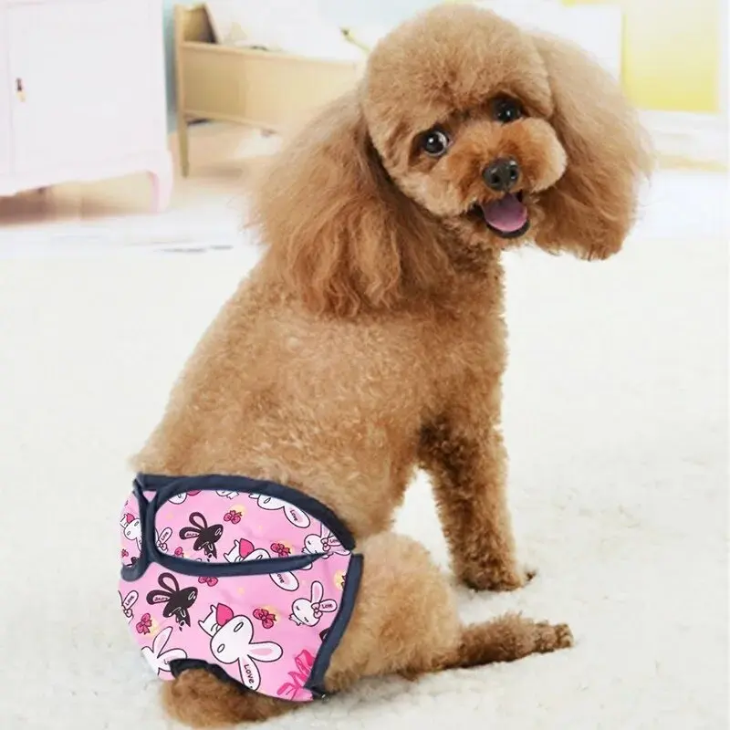 Dog Physiological Pants XS-XXL Diaper Sanitary Washable Female Dog Shorts Panties Menstruation Underwear Briefs Jumpsuit For