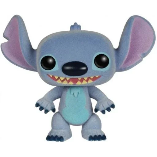 thumbnail image 1 of 2025 Nuevo Funko POP Stitch #12 Flocked Stitch hecho a mano Stitch peluche edición limitada PVC vinilo figura vinilo figura muñeca modelo juguetes, 1 of 5