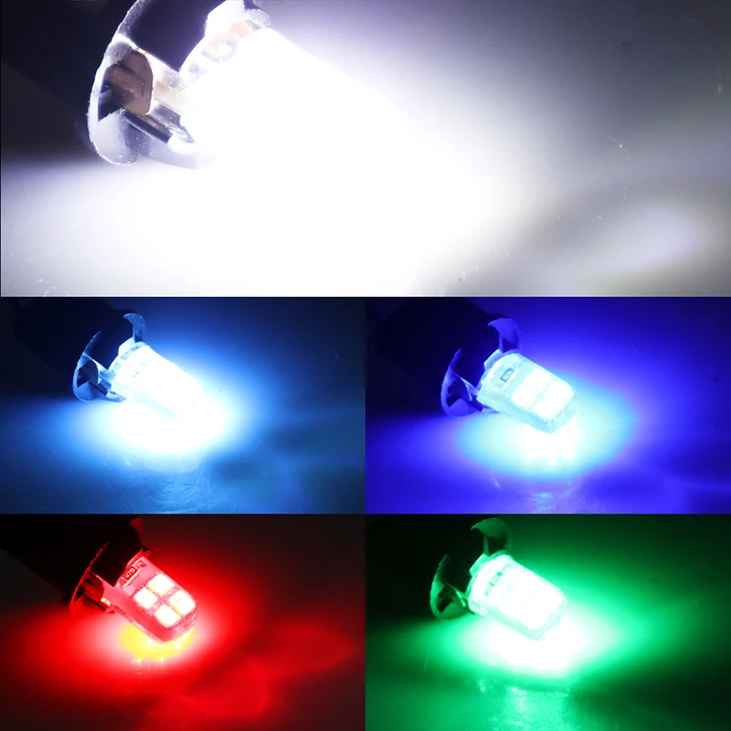 10PCS W5W T10 LED  Canbus 3030 8SMD 6000K 168 194 Led NoError ڵ ׸ ȣ    ȣ  12v