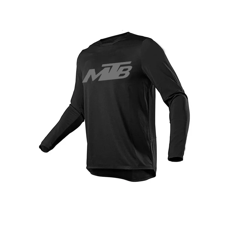 Enhanced Motocross Mountain Enduro Cycling Jersey - Unisex T-Shirt for Downhill, BMX, and MTB
