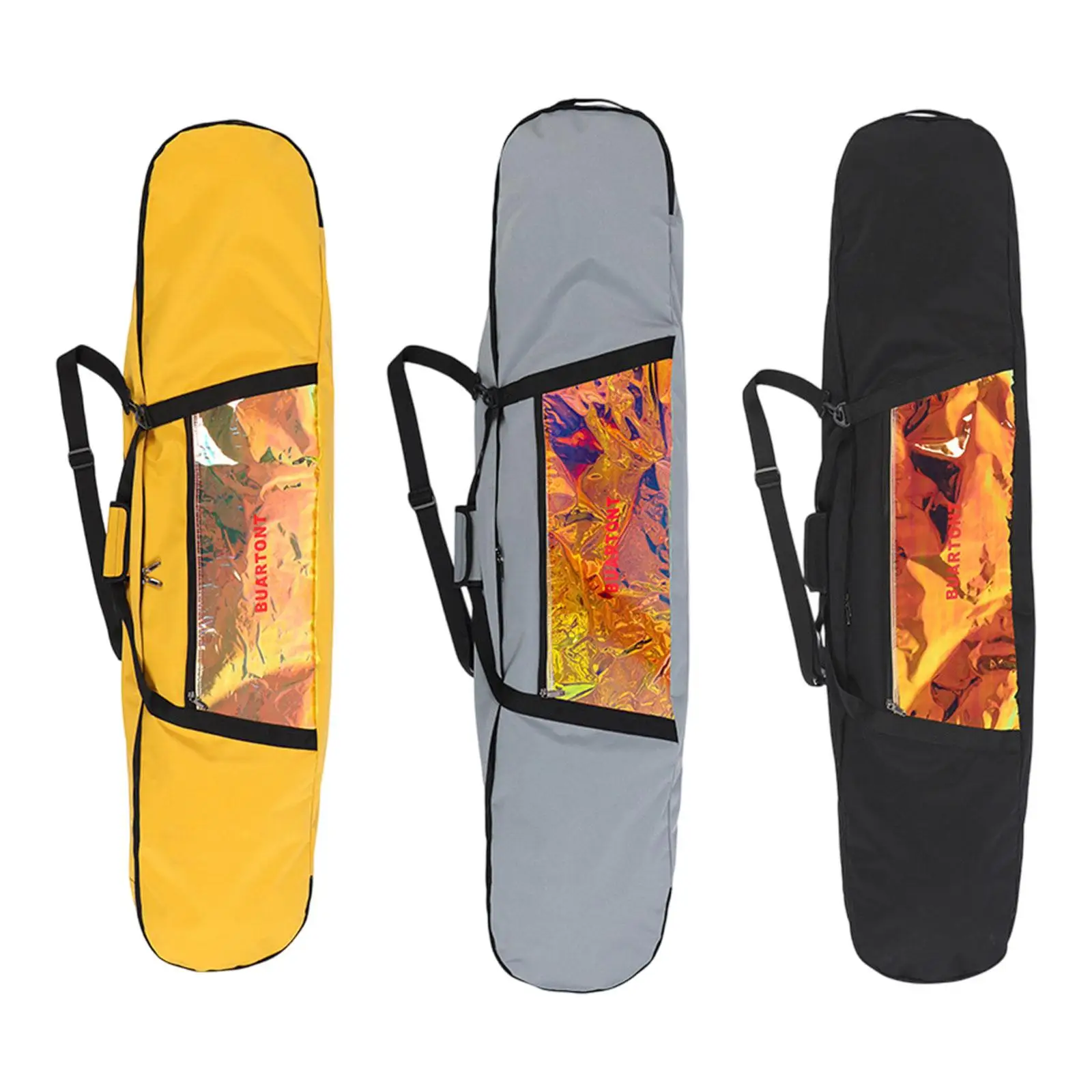 Snowboard Bag Fit Board Boots Adjustable Strap Portable Skate Bag for Air Travel Road Trips Snowboarding Women Men Winter Sports