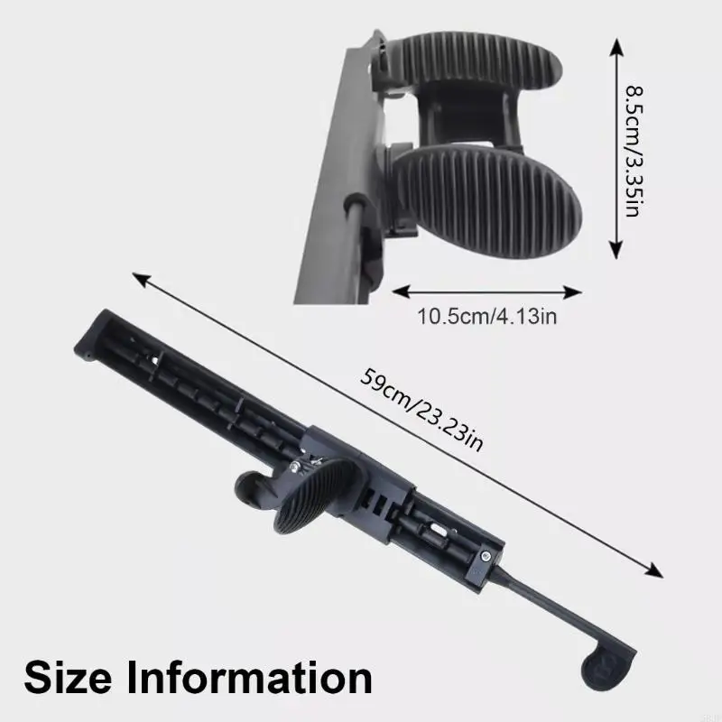 583F Kayaks Adjustable Footbrace Foot Controlling Systems Boats Marine Accessories