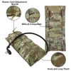 KRYDEX Tactical 500D 3L Hydration Pouch MOLLE Carrier Pack Bag Modular 100 oz Water Bladder Pouch Hunting Outdoor Accessories 4