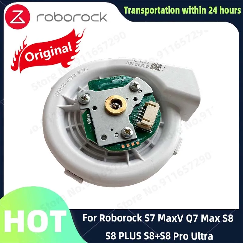 

Original Fan Engine for Roborock, S7 MaxV, Q7 Max, S8, S8 Plus, S8 +, S8 Pro, Ultra Vacuum Generator, 6000Pa, 20N704S980, New