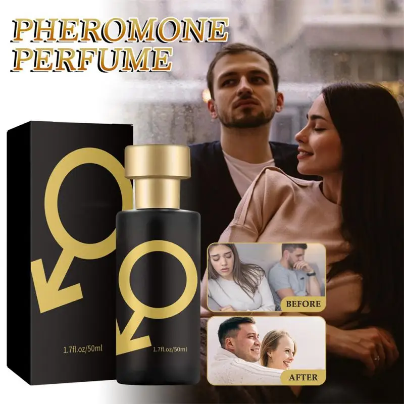 Perfume For Men Golden Pheromone Cologne 1/2/3PCS 50ML