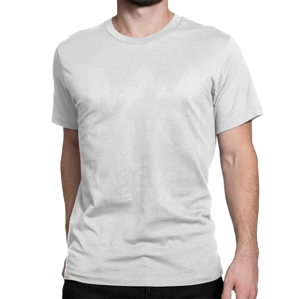 thumbnail image 1 of Camiseta de Marcus & Martinus para hombre y mujer, diseño moderno, algodón, manga corta, cuello redondo, talla 6XL, 1 of 7