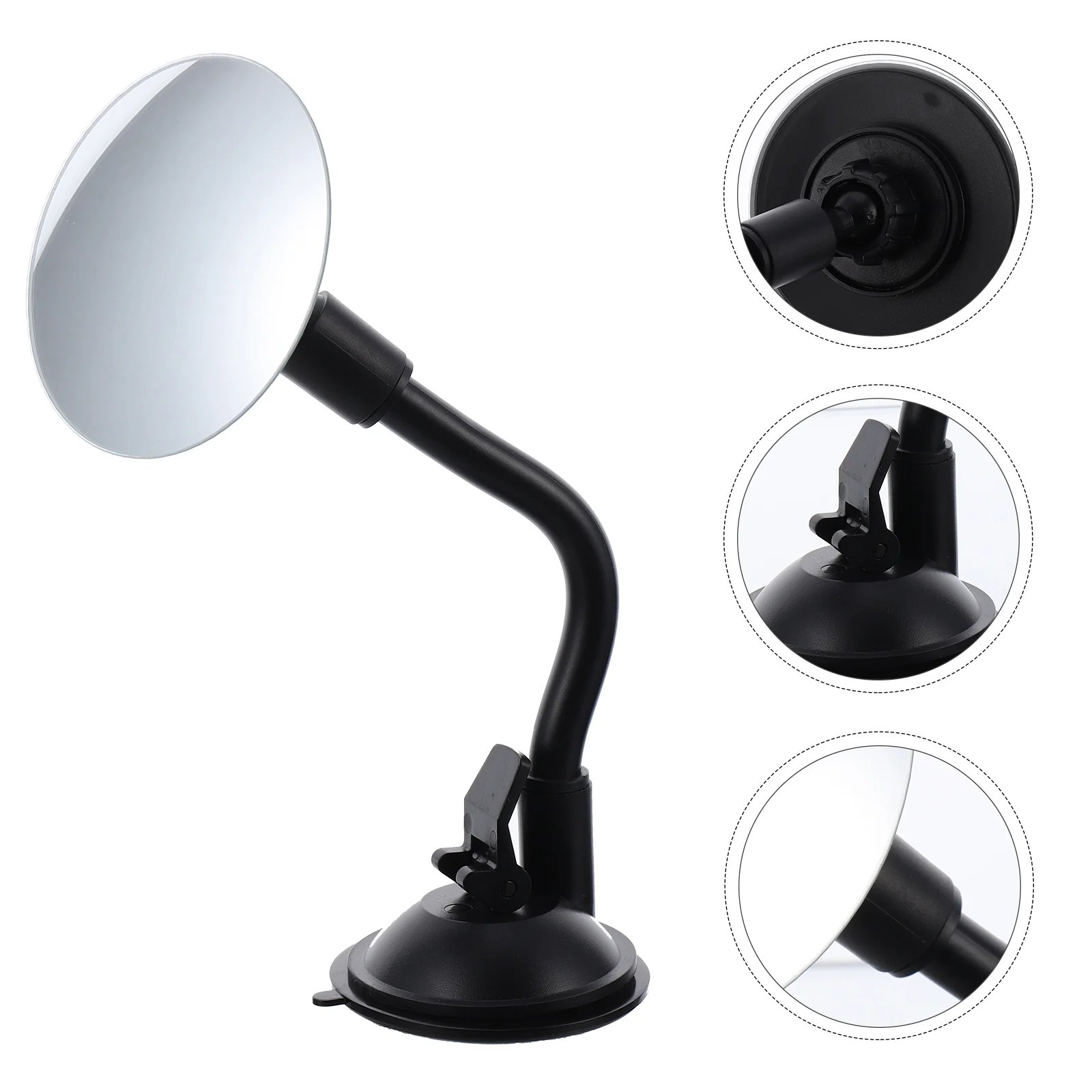

Durable Round Car Mirror Auxiliary Blind Spot Mirror Wide View Rearview Mirror