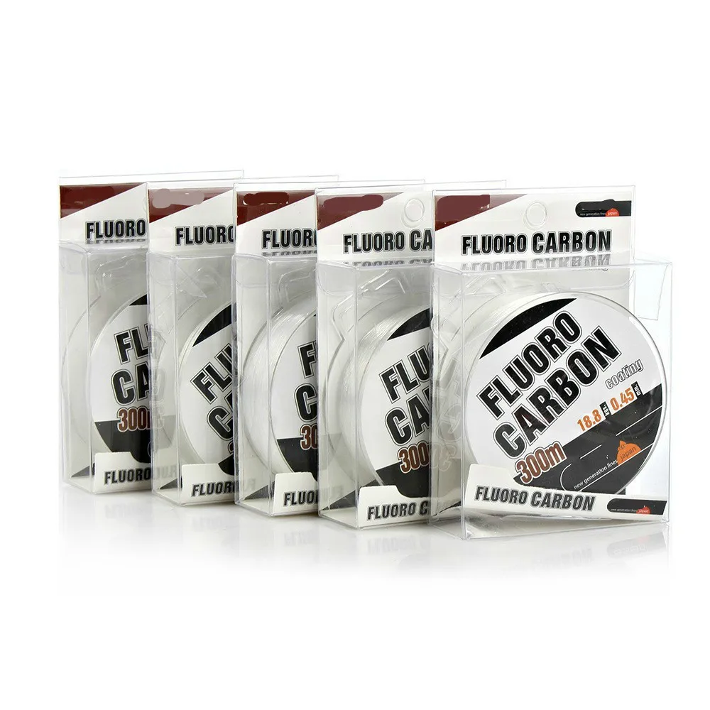 

300M Fluorocarbon Fishing Line 13.5-20.3Kg Carbon Fiber Coating Fishing Line Accessories Pesca bass carp Outdoor Fishing Tackle
