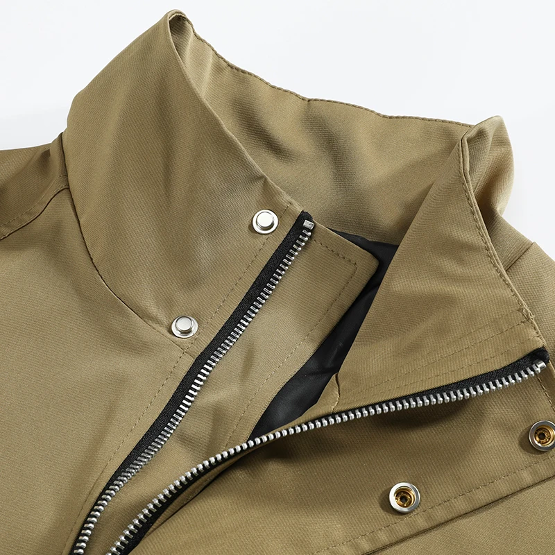 Winterjacken für Herren, Wasserdichte Mäntel, Slim Fit, Warm, Übergrößen 6XL 7XL 8XL, 2026 Herbst Motorrad-Bomberjacke, Winddicht, Locker Geschnitten – Detail 21
