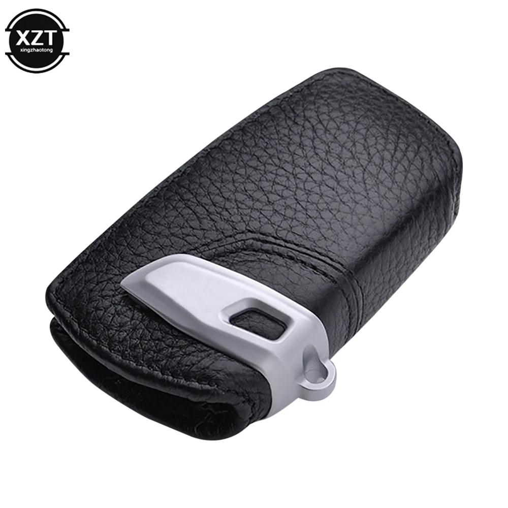 Genuine Leather Key Case Cover Keychain For BMW New 1 3 5 7 Series X1 X3 X4 X5 X6 320li 525 530