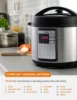 Chef Electric Pressure Cooker 6.3 Quarts, 24-Hour Preset Timer, Stainless Steel Interior with Safety Features 3