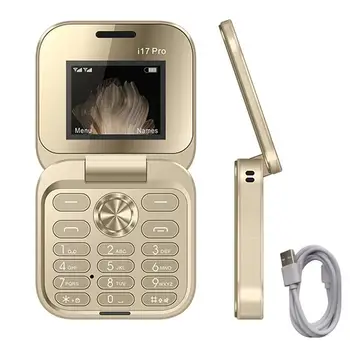 Teléfono Móvil plegable, con batería de 1000mAh 1