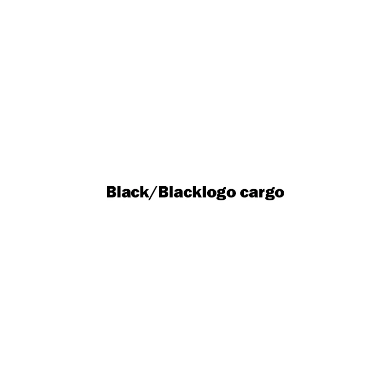 

Black/Blacklogo cargo