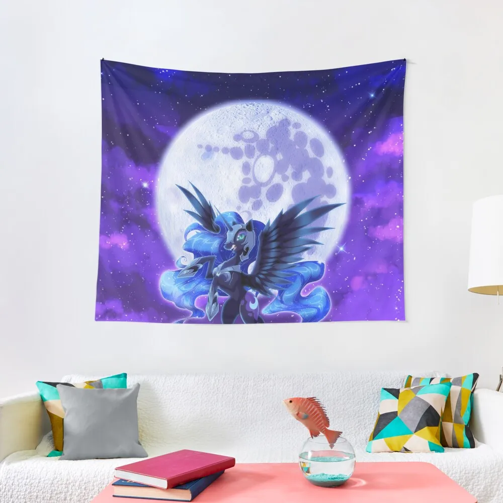 Mare Nella Luna. :. Nightmare Moon Tapestry Wall Carpet Outdoor Decor
