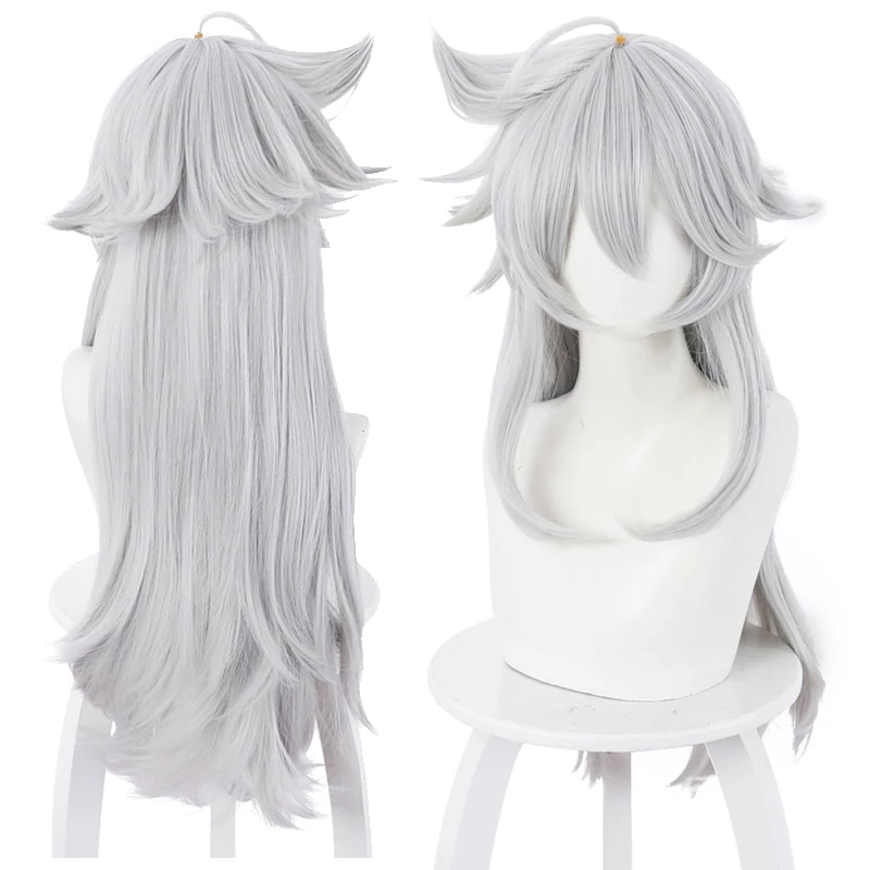 

Game Genshin Impact Lei Ze Cosplay Wig Heat Resistant Synthetic Hair Customes Accessories Girls Halloween CarnivalParty Props