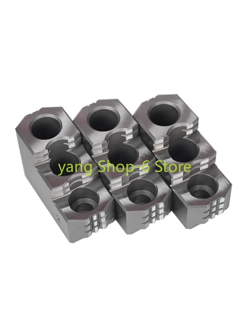 Hydraulic chuck Oil pressure chuck Hard claw 5 6 8 10 inch High quality standard hydraulic jaws 3 jaws For mechanical CNC lathes