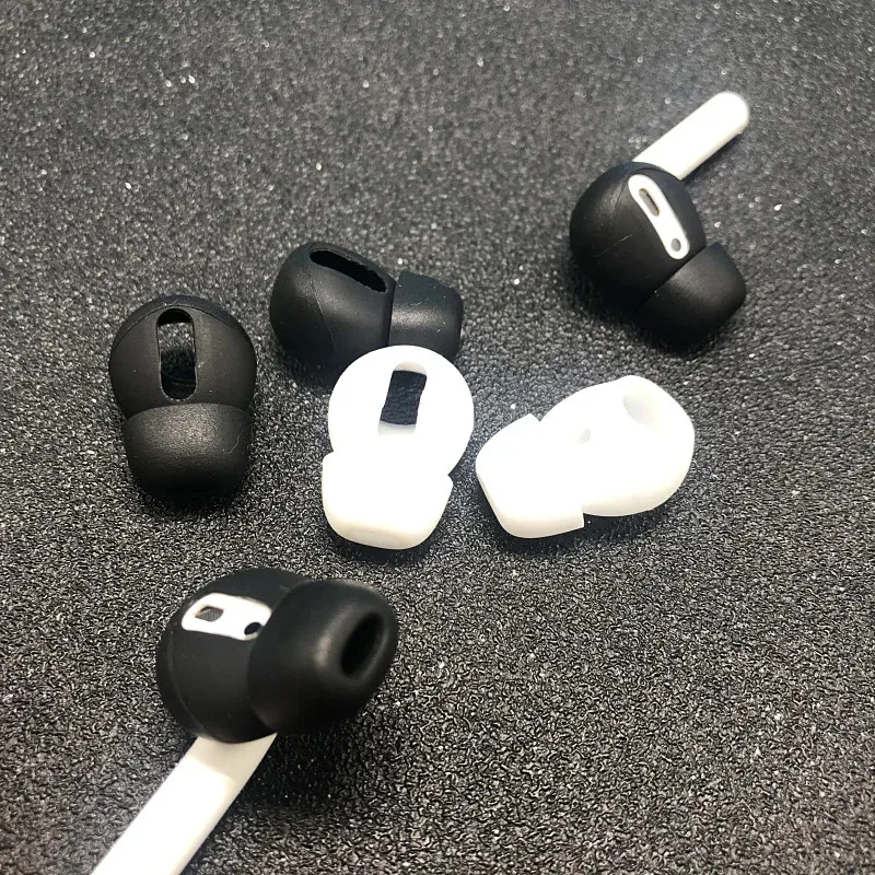 Silicone Earphone Covers and Earpads for Wireless Earbuds (2-Piece Set)