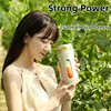 350ml USB Mini Juicer Cup,Electric Portable Smoothie Ice Crushed,Camping Fruit Blender Squeezer,Mixer Kitchen Home,Car Mounted 6