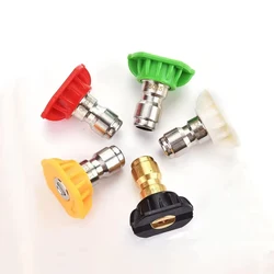 Quick Release Pressure Washer Adaptor for Water Gun and Car Washing (Light green)