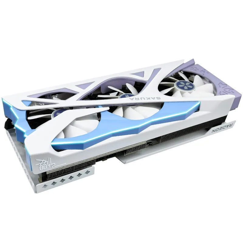Yeston RADEON RX 7700XT-12GD6 AMD Game Graphics Card plates placa de Video Card Board GPU PC Computer 12GB 192bit AMD RX 7700XT 3