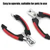 Pet Dog Nail Clipper Puppy Claw Clipper Cat Nail Clipper Pet Care Accessories Stainless Steel Grooming Scissors Clippers 5