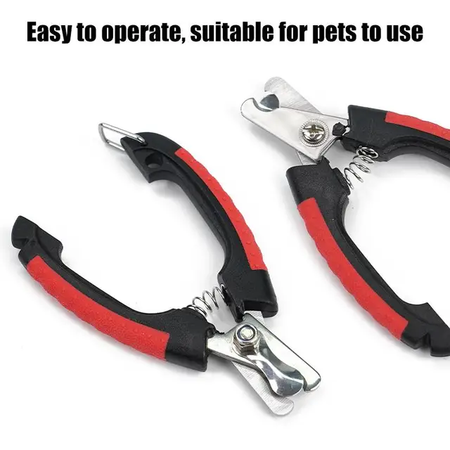 Pet Dog Nail Clipper Puppy Claw Clipper Cat Nail Clipper Pet Care Accessories Stainless Steel Grooming Scissors Clippers 5
