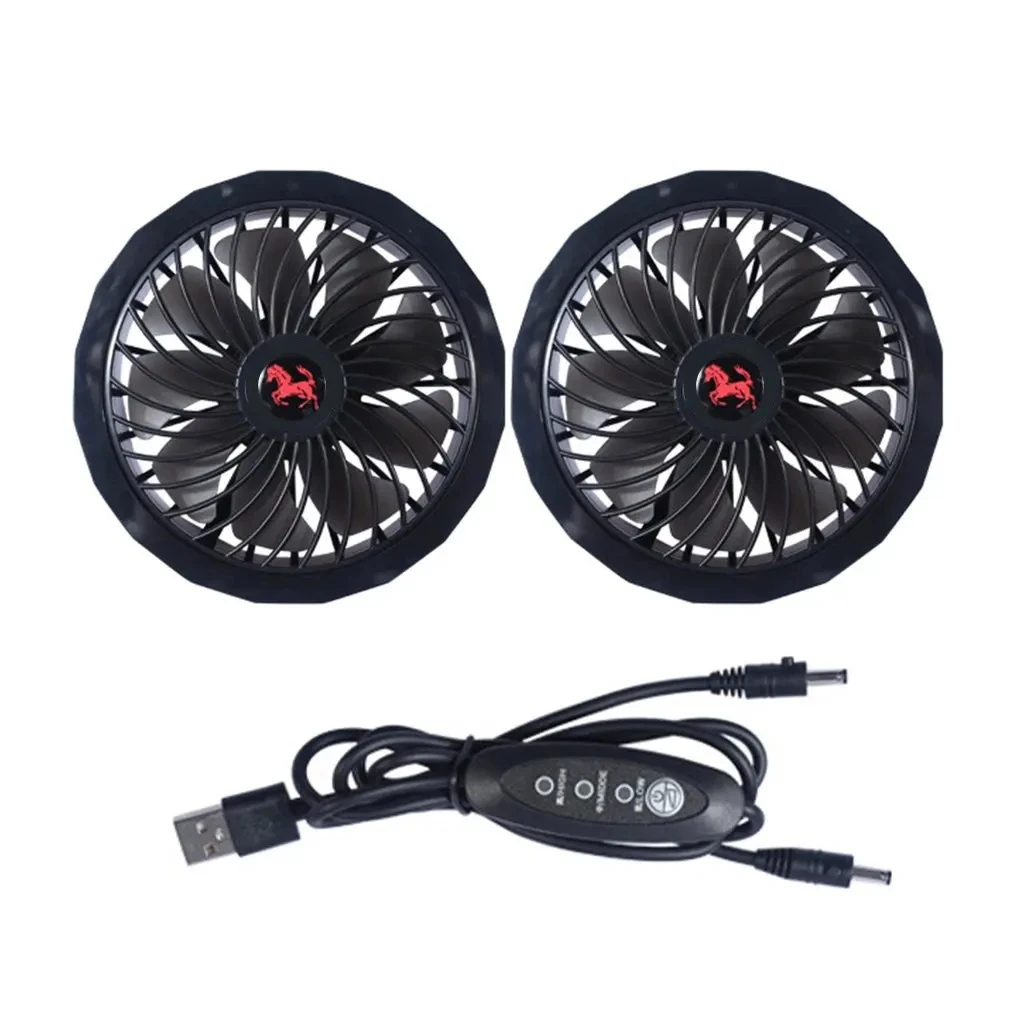 Air Conditioning Clothes Cooling Fan USB Cable Accessories Cooling Fans DC Cable