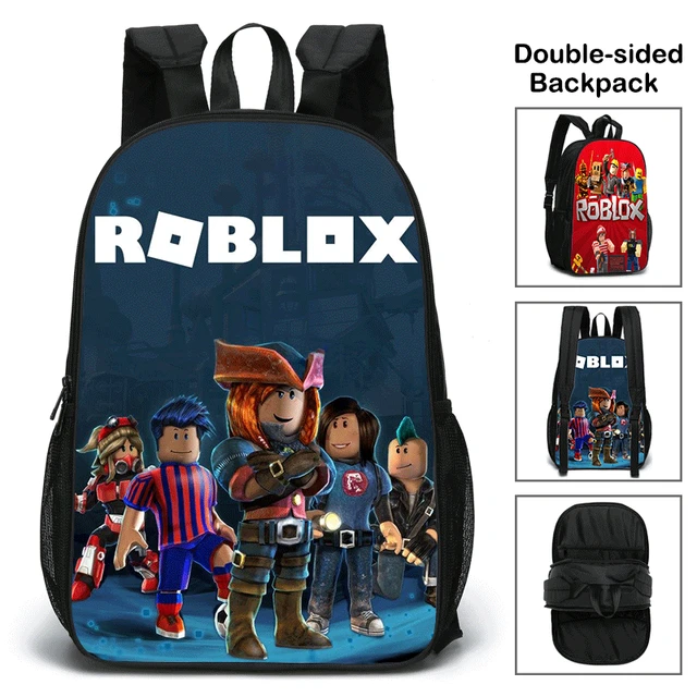 Mochila Escolar Infantil Roblox Casual Masculino e Feminino