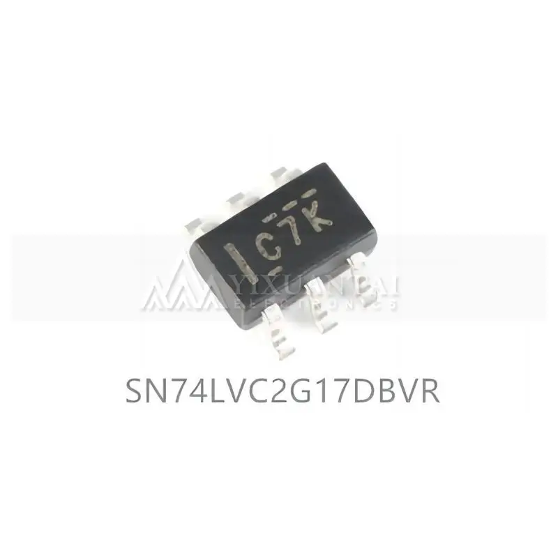 

10pcs/Lot SN74LVC2G17DBVR Schmitt Trigger Buffer 2-CH Non-Inverting Push-Pull CMOS 6-Pin SOT-23 T/R New