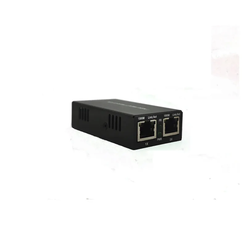 1Pc 10/100/1000M Mini 2X Fiber Optical Transceiver Fibra Optic 25/30KM A/B SC SingleMode Switch Fiber Ethernet Media Converter