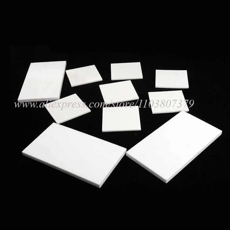 Placa De PTFE (Teflón) - 100x100x20 Mm, Blanca, Para Mecanizado Y Revestimientos Antiadherentes