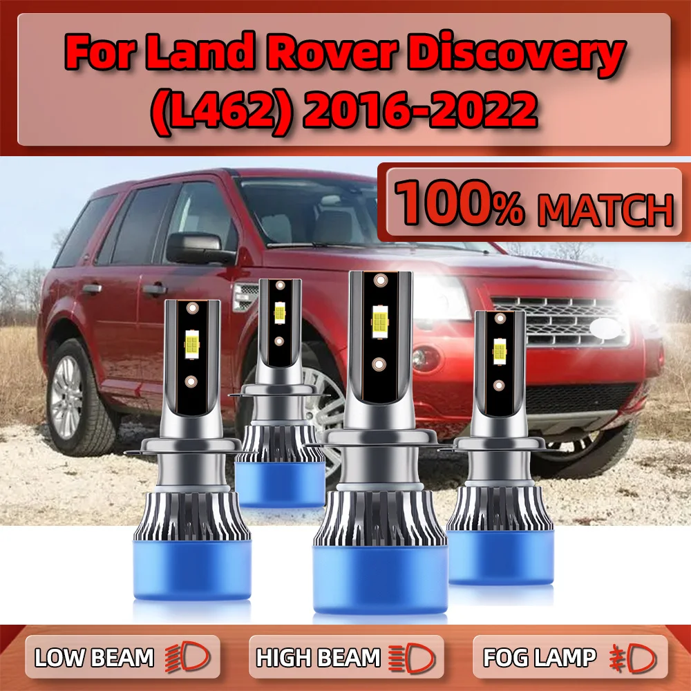 

28000LM H7 LED Headlight Bulbs 120W High Low Beam Car Headlamp 12V For Land Rover DISCOVERY V (L462) 2016-2019 2020 2021 2022